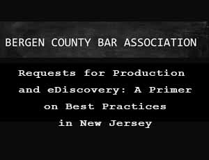 Bergen - request for production and ediscovery