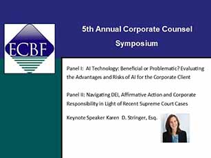 Essex - 5th annual corporate counsel