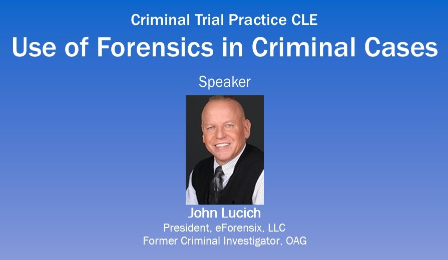 njcbn Using Forensics in Criminal Cases thumb